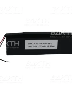 BAKTH-103450AR1-2S-2 7.4 V 1700 mAh 12.58 Wh is a Lithium ion Battery by BAK Technologies. Designed for portable devices of consumer, medical and industrial application.