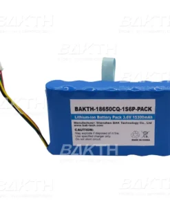 BAKTH-18650CQ-1S6P-PACK, 3.6V, 15300 mAH Lithium Ion Battery