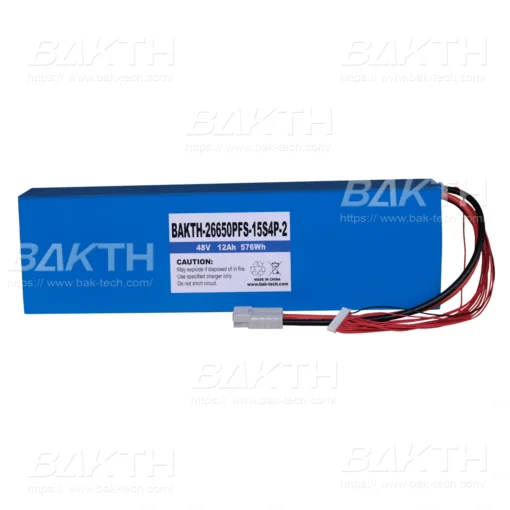 BAKTH-26650PFS-15S4P-2, 48V, 12Ah, 576Wh_2