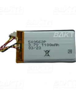 BAKTH-503562P 3.7 V 1100 mAh 4.07 Wh 是 BAK Technologies 的锂离子聚合物电池组。专为消费和医疗应用的不同便携式设备而设计