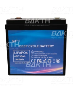 Experimente energia confiável com nossa bateria LiFePO4 de 48 V 30 Ah, perfeita para carrinhos de golfe e muito mais. Bateria LiFePO4 de 48V de alto desempenho e longa duração.