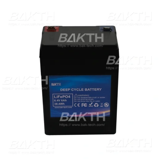 BAKTH-LiFePO4 6.4V 6Ah, 38.4 Wh_3