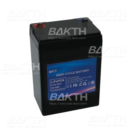 BAKTH-LiFePO4 6.4V 6Ah, 38.4 Wh_3