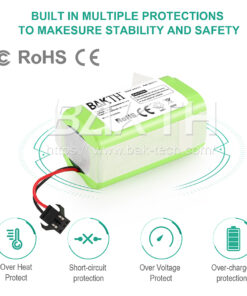 14,4 V 2600 mAh Lithium-Ionen-Ersatzbatterien, kompatibel für Roboterstaubsauger