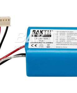 BAKTH-200AA-6S-5M 7.2V 2200mAh | Batería Ni-Mh de repuesto para aspiradora, 7,2V, 2200mAh | Batería doméstica: Voltaje: 7,2 V Capacidad: 2200 mAh