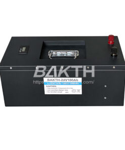 BAKTH 24V 100Ah 2400Wh 8S1P lifepo4