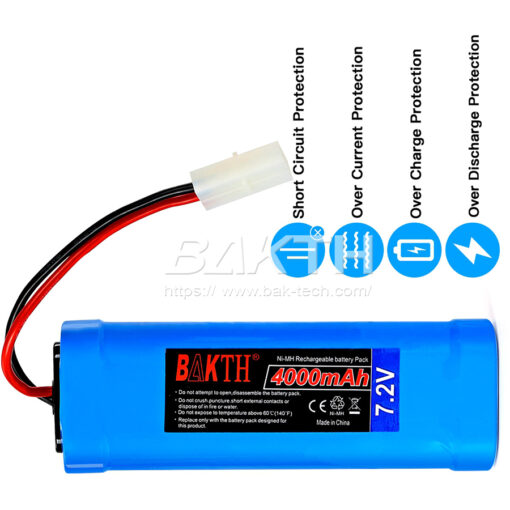 BAKTH-400SC 6S 遥控 7.2V 4000mAh