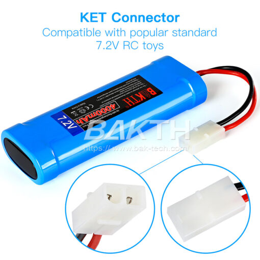 BAKTH 400SC 6S RC 7.2V 4000mAh Battery