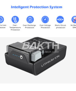 Bateria de íon de lítio BAK-TH 21700 5S HF 18V 3000mAh