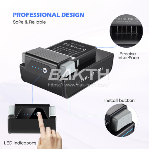 BAK TH 21700 5S HF 18V 3000mAh Lithium-ion battery