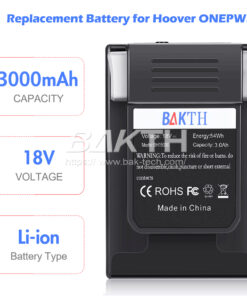 BAKTH 21700 5S HF 18V 3000mAh Batería de iones de litio