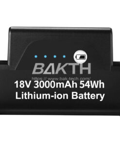 BAKTH 21700 5S HF 18V 3000mAh 锂离子电池比克