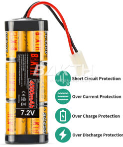 BAKTH 450SC 6S RC Ni-Mh-Akku 7,2 V 4500 mAh BAK-Technologie