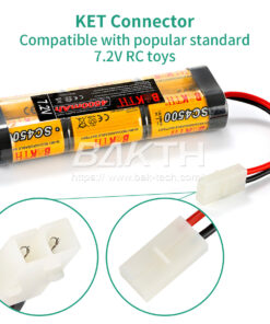 BAKTH 450SC 6S RC NI-MH BATERIA 7.2V 4500mAH Shenzhen